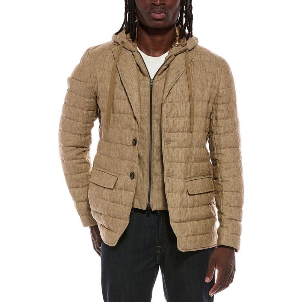 Herno Mens  Down Jacket, Brown